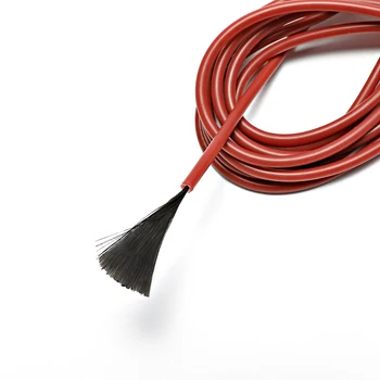 100m 12k 33ohm silikonske gume ogljikovih vlaken grelni kabel 5V-220V talna ogrevanja visoke kakovosti, infrardeče ogrevanje žice