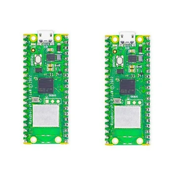 2Pcs Za Raspberry Pi Pico W Z Brezžično Wifi Modul Dual-Core ARM Cortex MO+RP2040 Mikrokrmilnik Razvoj Odbor