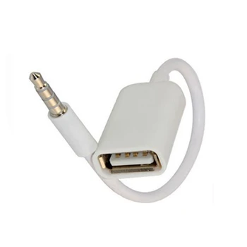 3,5 mm Aux Audio Jack Vtič Zu USB 2.0 Buchse Konverter-kabel kabel Za Avto MP3 Lautsprecher U Disk, USB-stick Zubehör 3,5