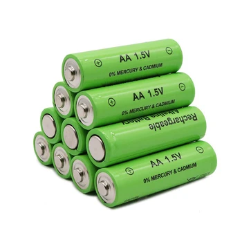4-20PCS 1,5 V Novo blagovno Znamko AA baterija za ponovno polnjenje 4800mAh 1,5 V Novi Alkalni Polnilna batery za led luči, igrače, mp3 Brezplačna dostava