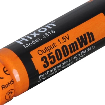 4pc 3500mWh 1,5 V AA Litijeva Baterija za ponovno Polnjenje , Konstantno Visok Izkoristek Proizvodnje 1200 Ciklov. Za Miško、Mikrofon