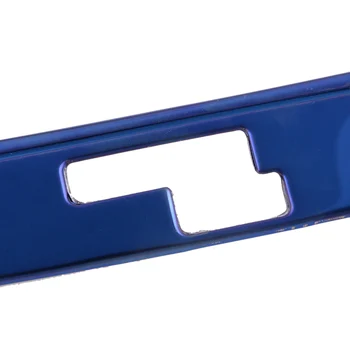 4pcs/Set Titana Centralne Konzole Prestavna Plošča Vode, Skodelico Imetnika Trim LHD Modra, Primerni za Toyota Corolla 2019 2020 2021