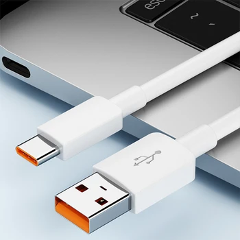 6A Tip C Kabel Hitro Polnjenje USB Kabli telefonskega Polnilnika priključite Žice Kabel za Tip-C Xiaomi Huawei Sinhronizacija Podatkov Linijo Dolgo 1M 2M 10M
