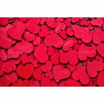 Allenjoy valentinovo ozadje Rdeče srce ljubezni na ozadju foto ozadje sklad nove fotografske kulise