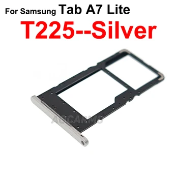 Aocarmo Pladenj za Kartico SIM Reža Za Samsung Galaxy Tab A7 Lite SM-T225 Nadomestni Del