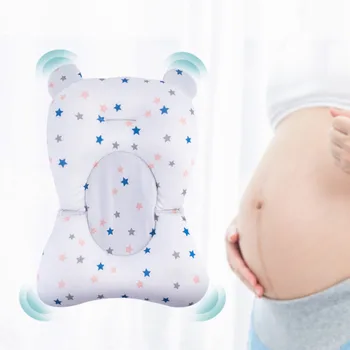 Baby Tuš Kad Pad Non-Slip Kad Sedež Podporo Mat Novorojenčka Varnost Varnost Kopel Podporo Blazine Zložljivo Mehko Blazino
