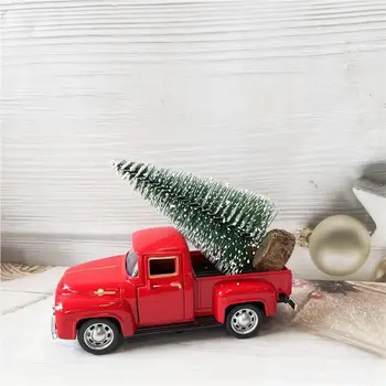 Božič Tovornjaki Okraski Božična Darila za Otroke, ki Transportirajo Xmas Tree Avto Božični Okraski 2022 Novo Leto Darilo Navidad