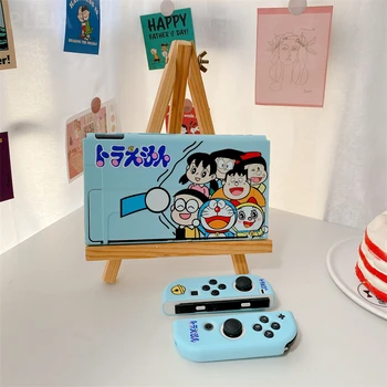 Cute Anime Risanke Igralno Konzolo Zaščitna torbica Za Nintendo Stikalo OLED Mehki Silikonski Zaščitnik Kritje Za Stikalo Dodatki