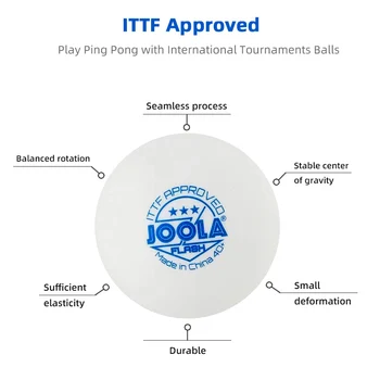 JOOLA Namizni Tenis Žogice 3 Star Brezhibno Posebno za Evropske Igre Professional Ping Pong Žogice, ITTF Odobrene