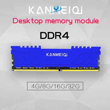 KANMEIQI ddr3 ddr4 4gb 8gb 16gb 1600 2666 2400 2133 3200mhz memória namizje 288pin par matične plošče, naredite pc