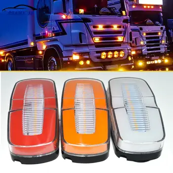 LED Strani Marker Luč Za Avto, Tovornjak Priklopnika Žarnice Teče Luči Obrnite Signalna lučka Indikatorska Lučka 12-24V Avtomobilski Pribor