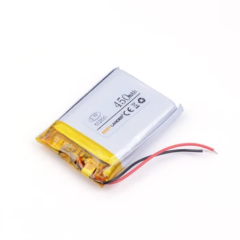 Litijeva baterija za polnjenje 602830 450MAH 3,7 V litij-polimer baterija 062830 MP3, MP4 Bluetooth stereo DIY