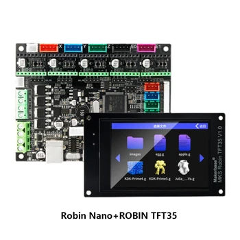 Makerbase MKS, Robin Nano V1.2 32Bit Nadzorni Odbor ROBIN TFT35 TFT43 Zaslon na Dotik 3D Tiskalnik Deli Podporo Jadrovnica 2.0 3.5