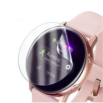 Mehko TPU Hydrogel Zaščitno folijo Stražar Za Samsung Watch Galaxy Aktivna 2 40 mm/44 Pametno Gledati Zaslon Patron Celoten rob Pokrova