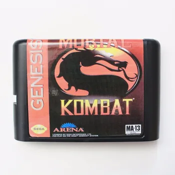 Mortal Kombat Regiji Free 16 bit MD Igra Kartice Za Sega Mega Drive Za Genesis