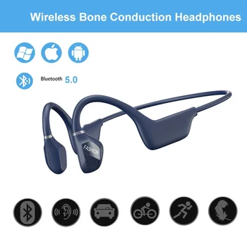 N8 Brezžične Bluetooth Slušalke Kostne Prevodnosti Slušalke Stereo prostoročno Slušalka Športih na Prostem Nepremočljiva Z Mikrofonom