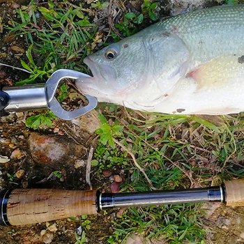 Nerjavno prenosni Ribe Gripper jekla ribolovno orodje gripper imetnika ribolovne grabežljivac klešče ribolov krmilnik pribor reševanje