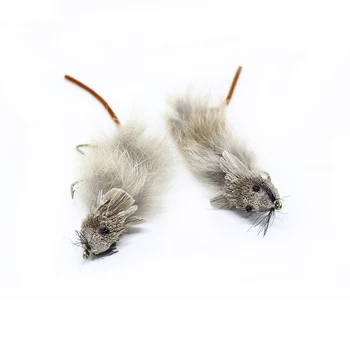 Royal Sissi obrtniški umetno podgana fly fishing lure 2# bas ribolov kavelj letenje darkice