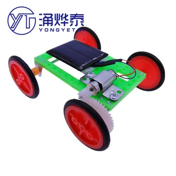 Sončne smart avto sončne avto tehnologije proizvodnje srednje in osnovne šole splošne puzzle sestavljeni toy model