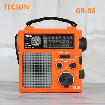 TECSUN GR-98 DSP frekvence modulacije srednje val kratki val kazalec vnesite ročno koljenast sili radio