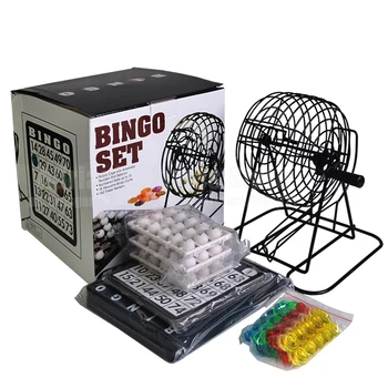 01-75 Kroglice - Loterija Pralni Pripravi Stroj Party Bingo Igro Lucky Balls Igre Loteria/Loterie Juego de Bingo, Slike 2