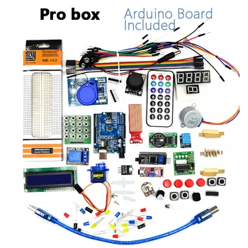 1Box Starter Kit Za Arduino UNO R3 R3 Komplet Elektronske Komponente, Nastavite Polje Z 830 Tie-točk Breadboard Elektronskega DIY Kit Slike 2