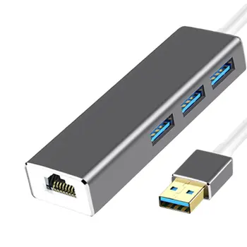 3 ZVEZDIŠČE USB LAN Ethernet Adapter + OTG Kabel USB Za Ogenj, Palica 2. GEN ali Ogenj TV3 TV Palico 1080P (Full-Hd), ki Niso Vključeni ONLENY Slike 2
