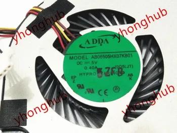 ADDA AB06505HX07K301 00Q5LJ2 DC 5V 0,4 A 3-Žice Strežnik Hladilni Ventilator Slike 2