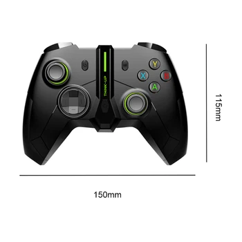 Brezžični Igre Ročaj Dvojno Vibracije 2.4 G Brezžični Gamepad Palčko Krmilnik z Šestih Osi Gaming Pripomočki za Xbox Eno P3 Slike 2