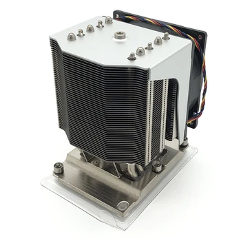 COOLSERVER R91 CPU Strežnik Hladilnik 5 heatpipes 205W Stolp Aktivno hlajenje Zračno hlajeni hladilnik Za LGA3647 Pravokotne Motherboard Slike 2