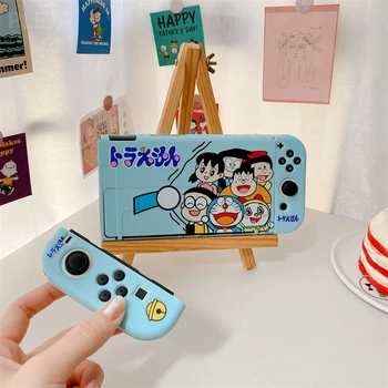 Cute Anime Risanke Igralno Konzolo Zaščitna torbica Za Nintendo Stikalo OLED Mehki Silikonski Zaščitnik Kritje Za Stikalo Dodatki Slike 2