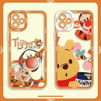 Disney Winnie The Pooh Tigger Mehko Silikonsko Ohišje za Xiaomi POCO X4 F4 GT F3 X3 NFC M4 Mi 11T Pro 12 11 Lite 10 Ultra 9 8 10T A3 Slike 2