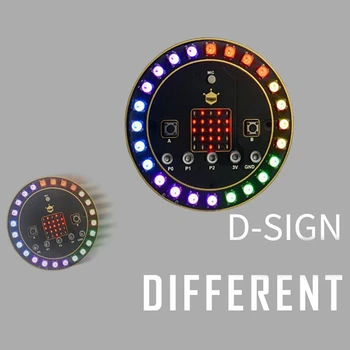 Mikro: - Bitno RGB Barvni LED Svetlobni Obroč Širitev Odbor Voznik Načrtovanje Razvoja Odbor Modul Slike 2