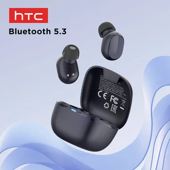 Original HTC TWS6 Fone De Ouvido V uho Sem Fio Bluetooth5.3 Slušalke Brezžične Slušalke Touch Kontrole Za Zmanjševanje Hrupa Čepkov Slike 2