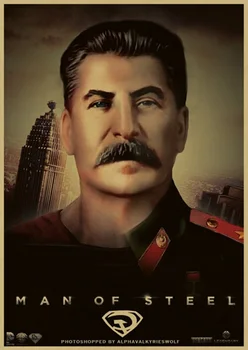 Sovjetska zveza Plakat Letnik ZSSR CCCP Lenin Stalina je Sovjetska zveza Plakat Dekoracijo Umetnosti Slikarstva, Dom Dekor Platno Plakat Slike 2